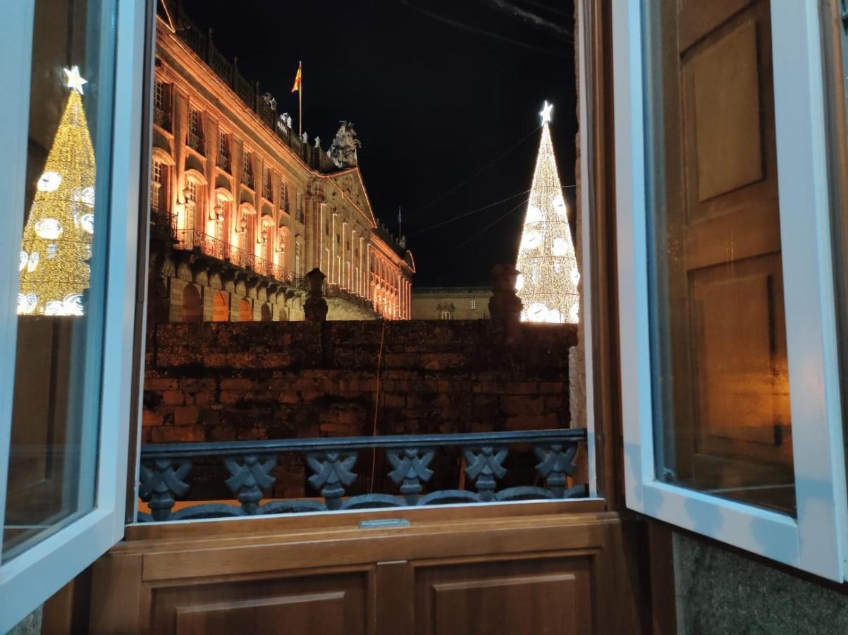 Apartamento Con Vistas A La Catedral Сантьяго-де-Компостела Екстер'єр фото